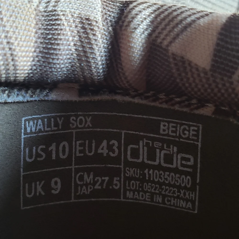 Hey Dude Men's Beige Slip-On Loafers - Picture 2 of 6